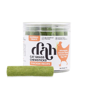 dah - 天然凍乾貓草潔齒棒 雞肉配方| 輕鬆排毛 75g