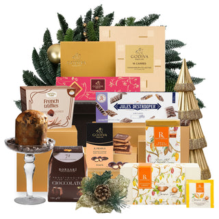 同人辦館 - 歐洲皇室級朱古力GODIVA聖誕禮籃