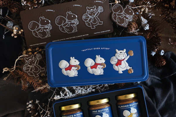 The Nutter Company - CHRISTMAS NUT BUTTER TRIO 聖誕限定果仁醬禮盒 食用日期：2024年9月13日