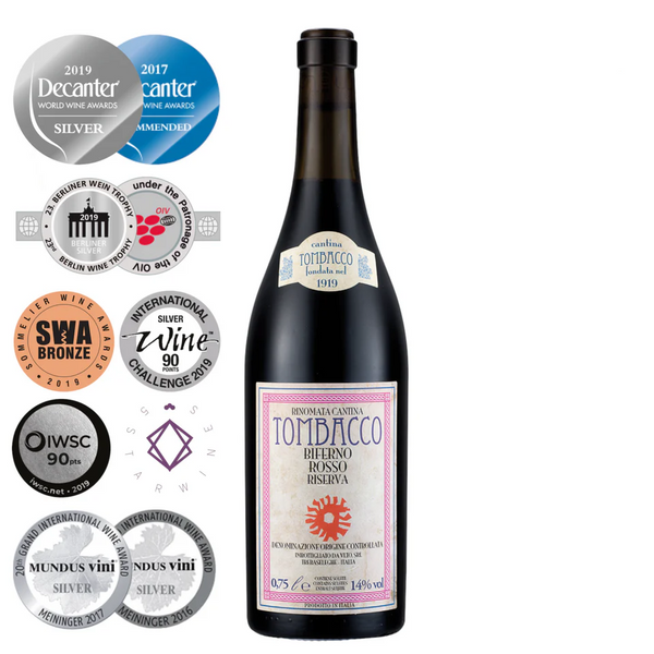 Tombacco - 「中秋獻禮」 湯柏高酒莊 復古藝術紅白酒3支套裝 750ml x 3