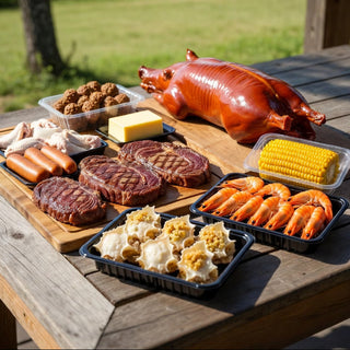 同人辦館 - 3-4人餐 乳豬 西冷牛扒 燒烤皇者全包套餐  (包運費)