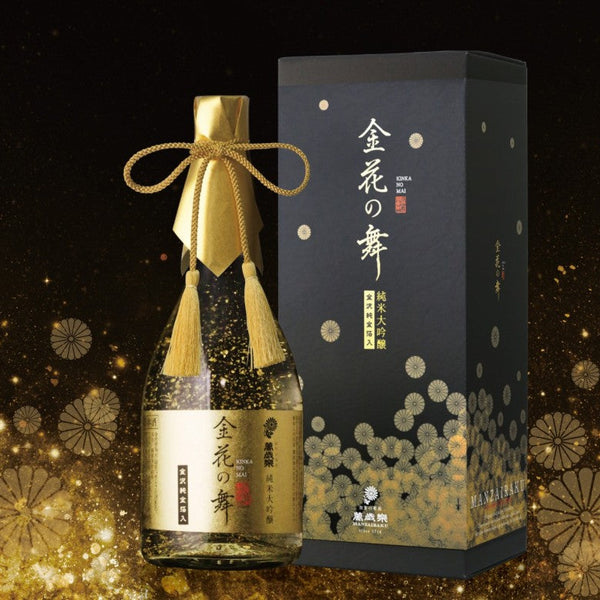 萬歲樂 - 金花之舞 純米大吟釀 (金箔入) 720ml - 平行進口