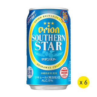 Orion - 【6罐裝】沖繩 Southen star 350ml 食用日期： 2025年1月底