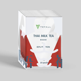 TRYALL -【10包裝】 全分離乳清蛋白｜泰式奶茶｜35g/包