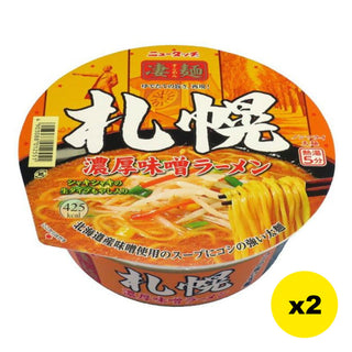 凄麵 - [2碗] 札幌濃厚味噌拉麵 162g