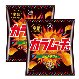 湖池屋 - [2包］阿婆激辣薯片 日本版 55g