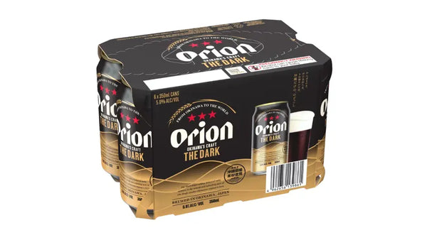 Orion - 【6罐裝】The Dark 沖繩黑啤 350ml 食用日期： 2025年2月12日