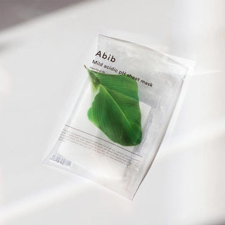 Abib  - Mild Acidic pH Sheet Mask - Heartleaf Fit 弱酸性魚腥草舒緩面膜 10片 - 平行進口 - 同人辦館 Our HK Mall