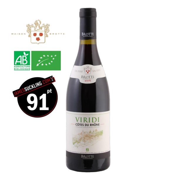 Brotte  - Viridi Cotes du Rhone, 2018 (Organic) 保羅特酒莊 翠綠 紅酒 (有機) 750ml