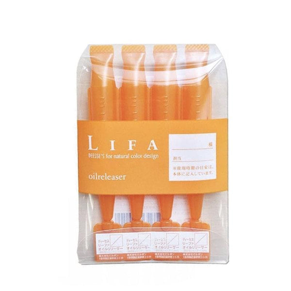Milbon - Lifa 頭皮深層清潔劑 9ml 4支 橙色 - 平行進口 - 同人辦館 Our HK Mall