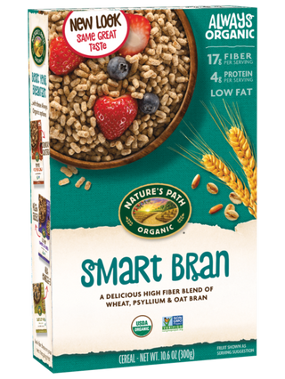 NATURE'S PATH - Organic SmartBran Cereal 有機高纖麥麩脆脆早餐 300g 食月日期：2023年10月26日