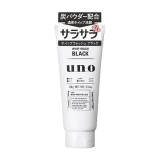 Shiseido - UNO 男士專用活性炭潔面泡沫 130g - 平行進口 - 同人辦館 Our HK Mall