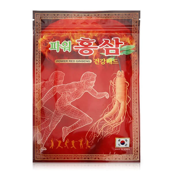 Glu - 韓國紅蔘漢方貼 20片裝｜熱感 - 平行進口
