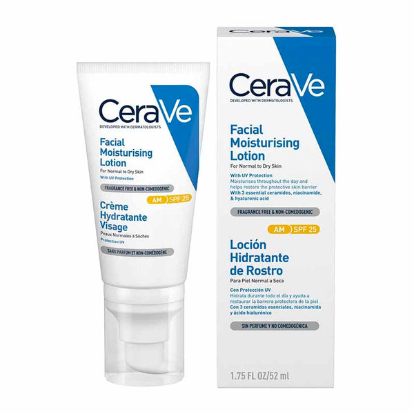 CeraVe - AM 長效保濕日霜 SPF 25 | 乾敏肌適用 52ml  - 平行進口
