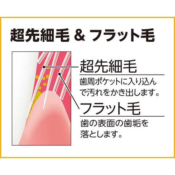 EBISU - Super Care｜#52 特級護理牙刷 | 中毛 | 4支| 顏色隨機 - 平行進口