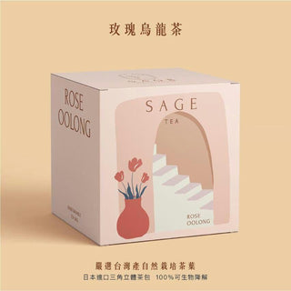 SAGE - 冷泡茶- 玫瑰烏龍 3g 10包 - 同人辦館 Our HK Mall